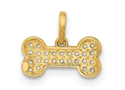 14k Yellow Gold Pendants Style YC1586 - Classique Jewelry Inc.