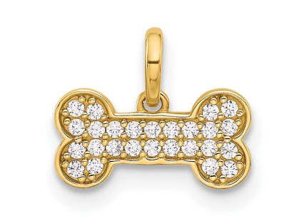 14k Yellow Gold Pendants Style YC1586 - Classique Jewelry Inc.