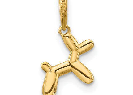 14K gold pendant, another view