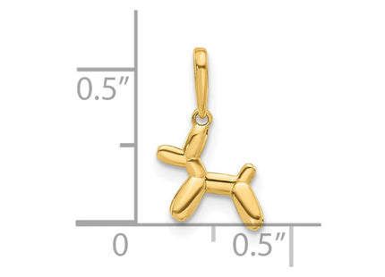14K gold pendant, further view