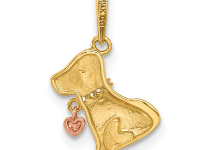 14k Two-tone Pendants Style YC1589 - Classique Jewelry Inc.