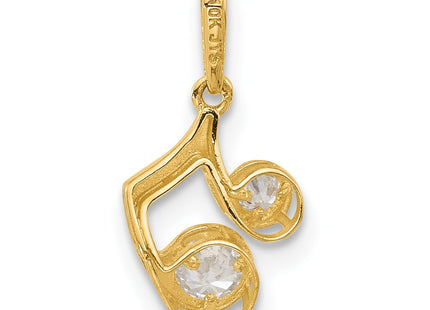 14k Yellow Gold Pendants Style YC1595 - Classique Jewelry Inc.