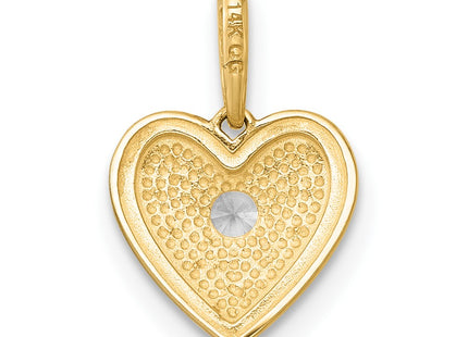 14k Yellow Gold Pendants Style YC1600 - Classique Jewelry Inc.