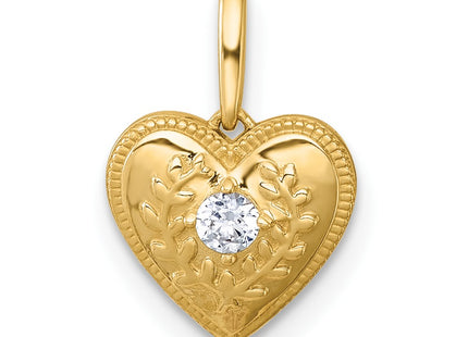 14k Yellow Gold Pendants Style YC1600 - Classique Jewelry Inc.