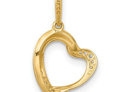 14k Yellow Gold Pendants Style YC1602 - Classique Jewelry Inc.