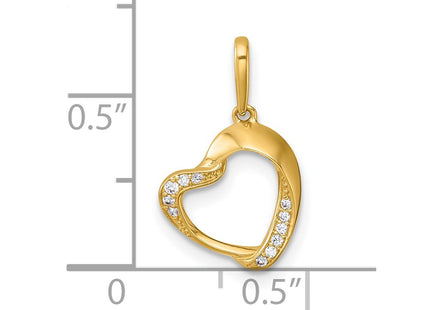14k Yellow Gold Pendants Style YC1602 - Classique Jewelry Inc.