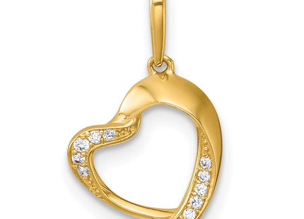 14k Yellow Gold Pendants Style YC1602 - Classique Jewelry Inc.