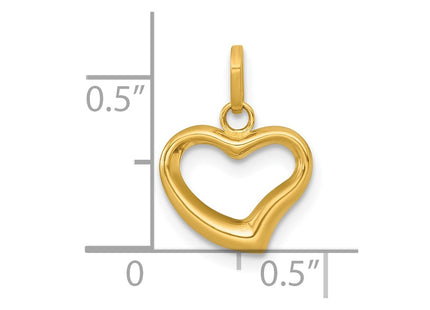 14k Yellow Gold Pendants Style YC1603 - Classique Jewelry Inc.