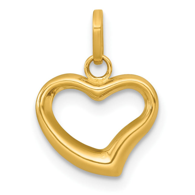 14k Yellow Gold Pendants Style YC1603 - Classique Jewelry Inc.