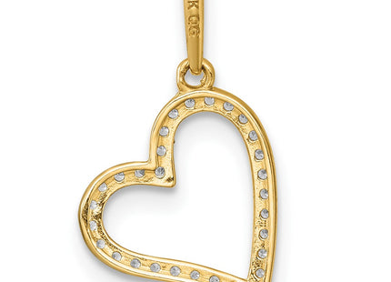 14k Yellow Gold Pendants Style YC1604 - Classique Jewelry Inc.