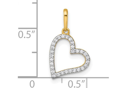 14k Yellow Gold Pendants Style YC1604 - Classique Jewelry Inc.