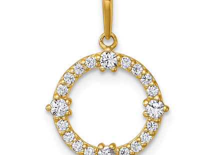 14k Yellow Gold Pendants Style YC1608 - Classique Jewelry Inc.