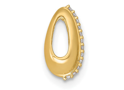 14k Yellow Gold Pendants Style YC1609 - Classique Jewelry Inc.