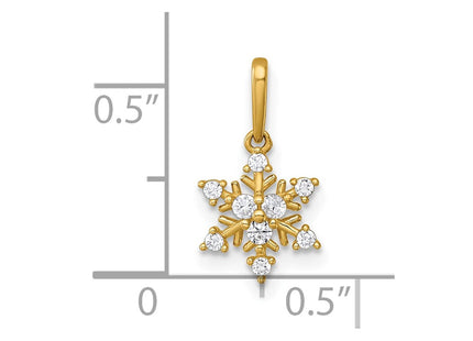 14k Yellow Gold Pendants Style YC1610 - Classique Jewelry Inc.