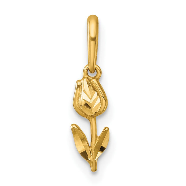 14k Yellow Gold Pendants Style YC1611 - Classique Jewelry Inc.