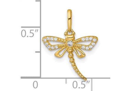 14k Yellow Gold Pendants Style YC1613 - Classique Jewelry Inc.