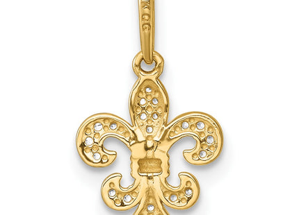 14k Yellow Gold Pendants Style YC1614 - Classique Jewelry Inc.