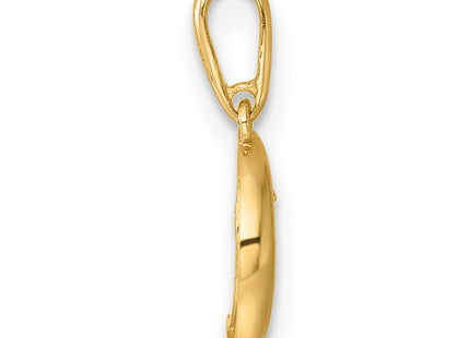 14k Yellow Gold Pendants Style YC1615 - Classique Jewelry Inc.
