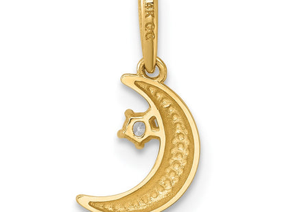 14k Yellow Gold Pendants Style YC1615 - Classique Jewelry Inc.