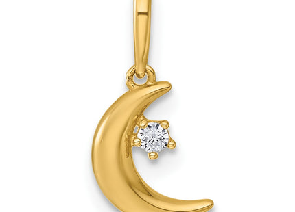 14k Yellow Gold Pendants Style YC1615 - Classique Jewelry Inc.