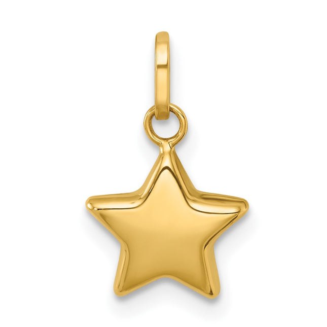 14k Yellow Gold Pendants Style YC1616 - Classique Jewelry Inc.