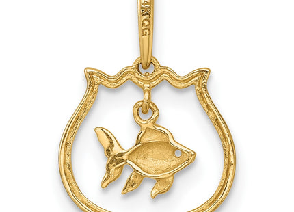 14k Yellow Gold Pendants Style YC1618 - Classique Jewelry Inc.