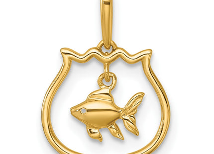 14k Yellow Gold Pendants Style YC1618 - Classique Jewelry Inc.