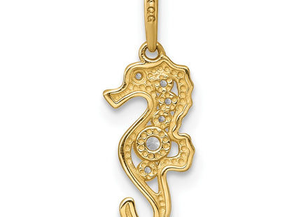 14k Yellow Gold Pendants Style YC1619 - Classique Jewelry Inc.
