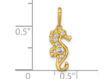 14k Yellow Gold Pendants Style YC1619 - Classique Jewelry Inc.