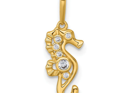 14k Yellow Gold Pendants Style YC1619 - Classique Jewelry Inc.