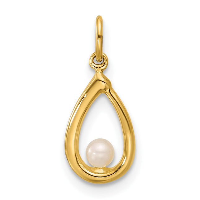 14k Yellow Gold Pendants Style YC1625 - Classique Jewelry Inc.