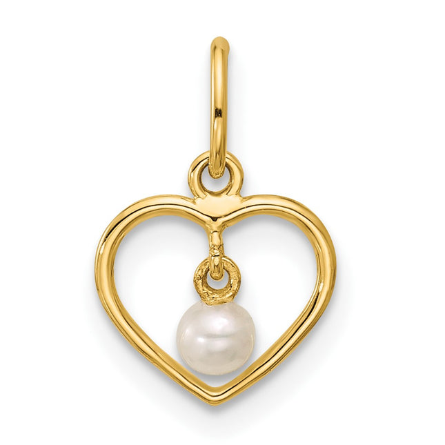14k Yellow Gold Pendants Style YC1627 - Classique Jewelry Inc.
