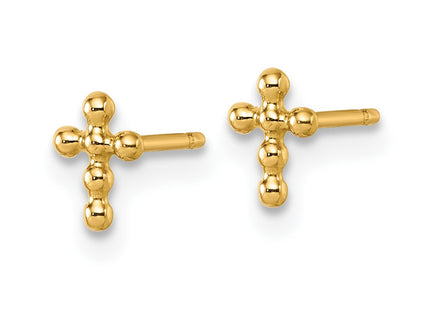14k Yellow Gold Earrings Style YC1631 - Classique Jewelry Inc.