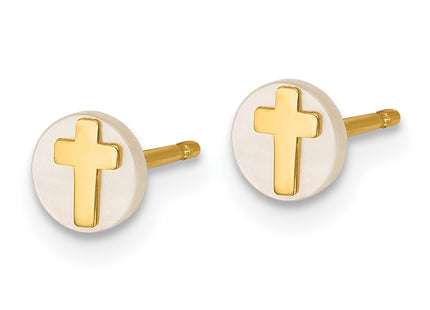 14k Yellow Gold Earrings Style YC1634 - Classique Jewelry Inc.