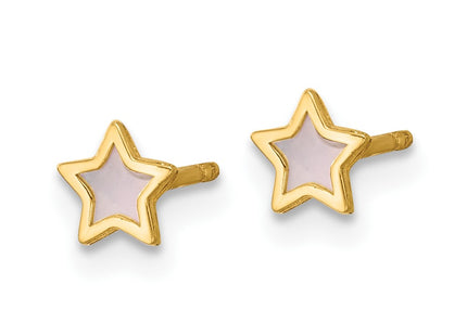 14k Yellow Gold Earrings Style YC1636 - Classique Jewelry Inc.