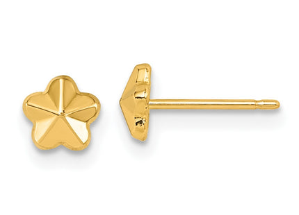 14k Yellow Gold Earrings Style YC1638 - Classique Jewelry Inc.