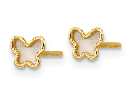 14k Yellow Gold Earrings Style YC1639 - Classique Jewelry Inc.