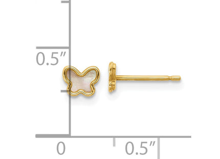 14k Yellow Gold Earrings Style YC1639 - Classique Jewelry Inc.