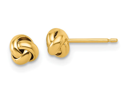 14k Yellow Gold Earrings Style YC1641 - Classique Jewelry Inc.