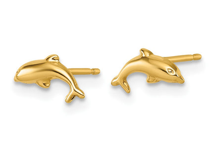 14k Yellow Gold Earrings Style YC1642 - Classique Jewelry Inc.