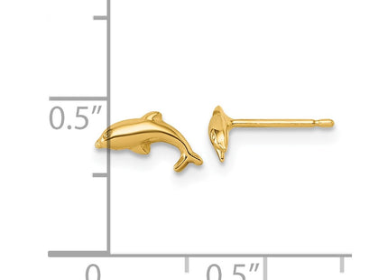 14k Yellow Gold Earrings Style YC1642 - Classique Jewelry Inc.