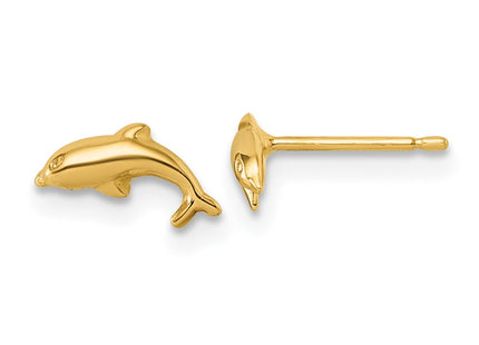 14k Yellow Gold Earrings Style YC1642 - Classique Jewelry Inc.