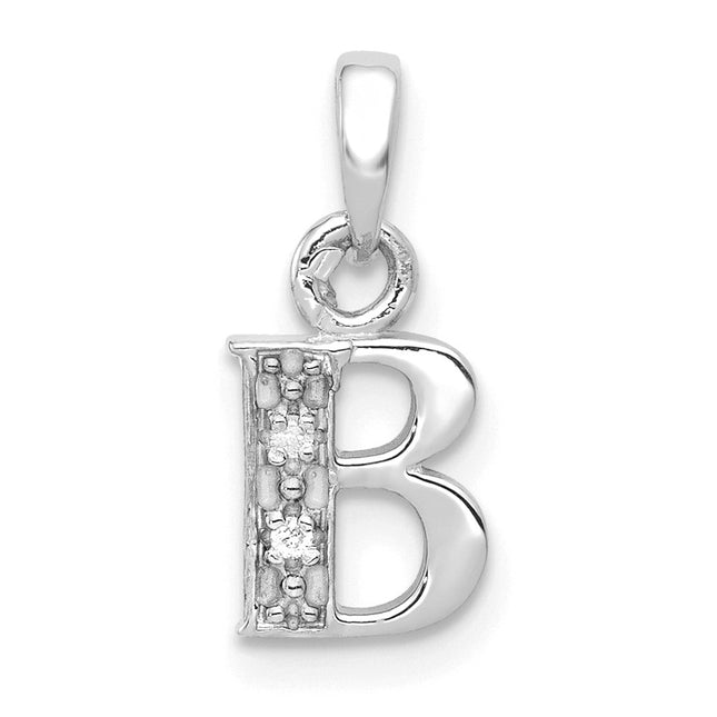 14k White Gold Pendants Style YC251B - Classique Jewelry Inc.