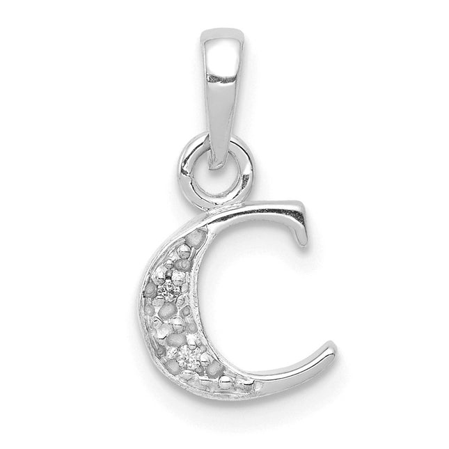 14k White Gold Pendants Style YC251C - Classique Jewelry Inc.