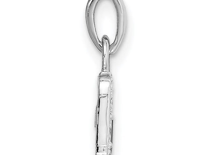 14k White Gold Pendants Style YC251D - Classique Jewelry Inc.