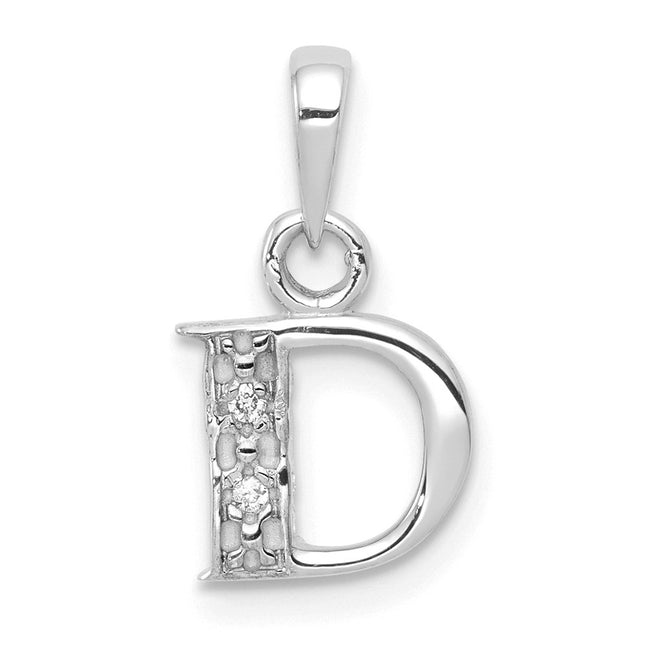 14k White Gold Pendants Style YC251D - Classique Jewelry Inc.