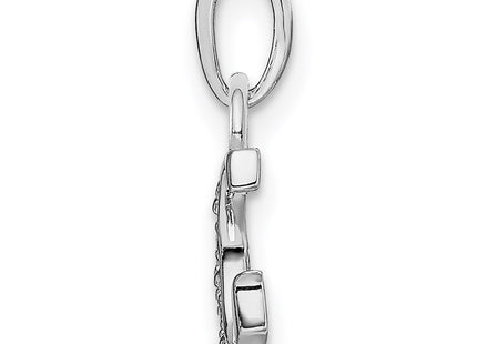 14k White Gold Pendants Style YC251G - Classique Jewelry Inc.