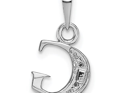 14k White Gold Pendants Style YC251G - Classique Jewelry Inc.