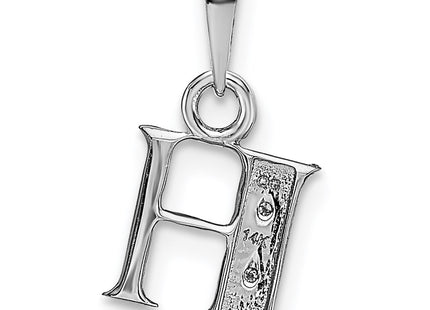 14k White Gold Pendants Style YC251H - Classique Jewelry Inc.