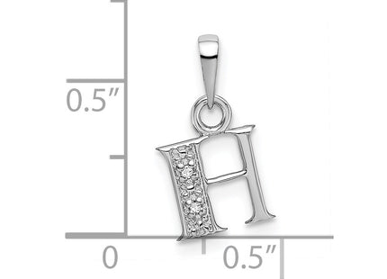 14k White Gold Pendants Style YC251H - Classique Jewelry Inc.